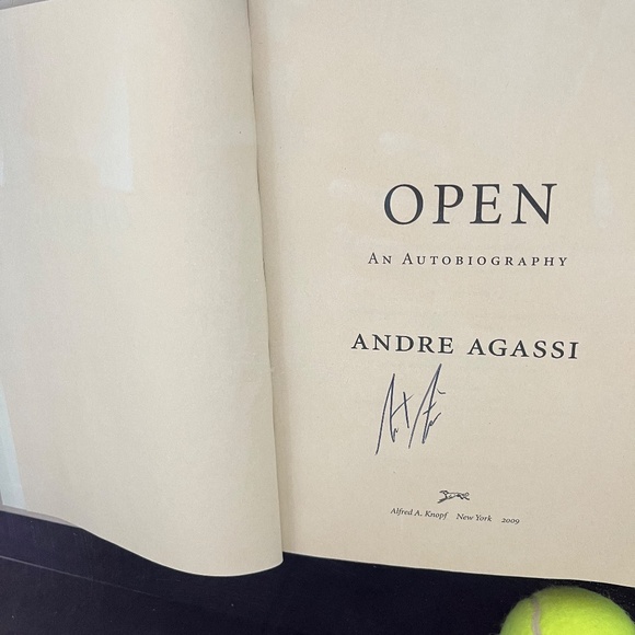 Andre Agassi Autographed Shadow Box Set - Picture 2 of 6